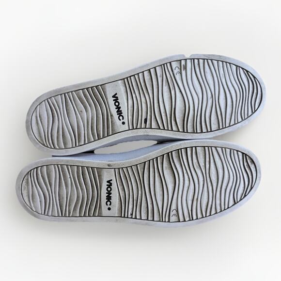 Vionic Women’s 9 M Demetra Slip-0n Leather Lightweight Sneaker Black Orthotic - Picture 7 of 8